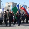 Митинг в г. Благовещенске в поддержку народов Крыма.